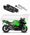 KAWASAKI ZZR 1400 2012 - 2023 EXHAUST Muffler Auspuff Sportauspuff Silencer Echappement Silencieux Scarico Scarichi Escape Wydech Tłumik HP5 BLACK Dominator Exhaust System x