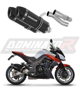 Kawasaki Z1000 2014 - 2016 Terminale di Scarico Marmitta Silenziatore HP1 NERO + dB killer
