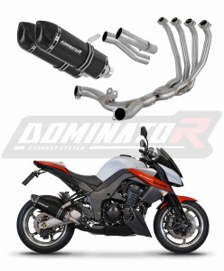 Kawasaki Z1000 2014 - 2016 Impianto di scarico Collettori Marmitta Silenziatore HP1 NERO + dB killer