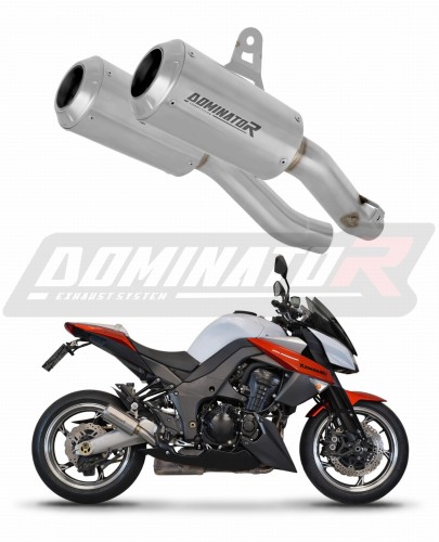 Kawasaki Z1000 2017 - 2020  Motorcycle Muffler Auspuff Sportauspuff Silencer Echappement Silencieux Scarico Scarichi Escape Wydech Tłumik GPS Dominator Exhaust System x
