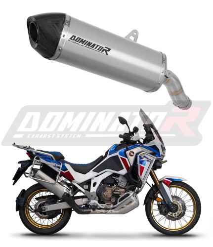 Honda CRF 1100L Africa Twin EXHAUST Muffler Auspuff Sportauspuff Silencer Echappement Silencieux Scarico Scarichi Escape Wydech Tłumik HP7 Titanium Dominator Exhaust System x