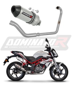 Benelli BN 125 2018 - 2023 Impianto di scarico Collettori Marmitta Silenziatore HP3 + dB killer