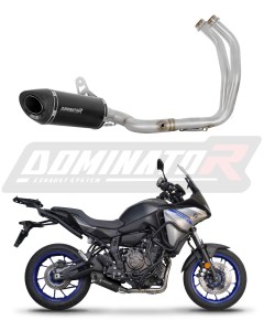Yamaha Tracer 7 / GT 2020 - 2024 Impianto di scarico Collettori Marmitta Silenziatore HP8 NERO + dB killer