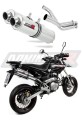 scarico silenziatore DOMINATOR rotondo adatto alla moto Honda FMX 650 2005 - 2009 5
