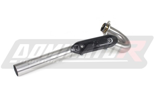 collettore di scarico DOMINATOR  adatto alla moto CRF 450 R 2002 - 2003 2