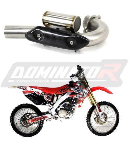 collettore di scarico z PowerBomb DOMINATOR  adatto alla moto CRF 250 R 2006 - 2009 4