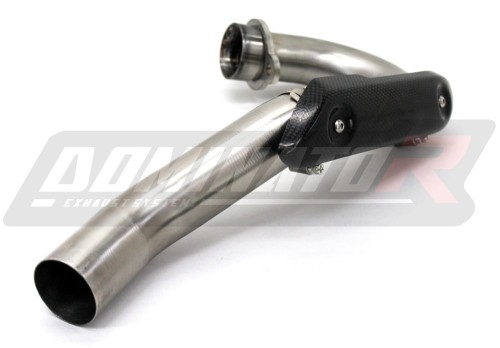 collettore di scarico DOMINATOR  adatto alla moto CRF 450 R 2004 - 2008 3