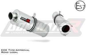 Kawasaki ZX6R 1995 - 1997 EU Omologato approvato Terminale di Scarico Silenziatore OV