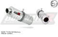 scarico silenziatore DOMINATOR omologato ovale adatto alla moto Kawasaki ZX9R 1998 - 2002 3