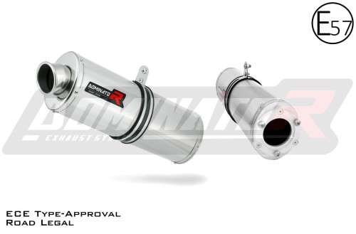 exhaust muffler DOMINATOR homologated road legal OV fits to Kawasaki ZX7R 1996  2003 3