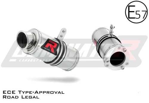 scarico silenziatore DOMINATOR omologato GP1 adatto alla moto Kawasaki ZX9R 1998 - 2002 3