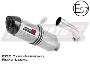 Kawasaki ZX10R 2008 - 2010 EU Omologato approvato Terminale di Scarico Silenziatore HP1