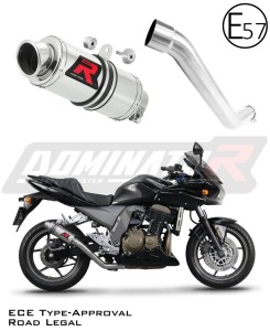 Kawasaki Z750 2004 - 2006 EU Omologato approvato Terminale di Scarico Silenziatore GP1