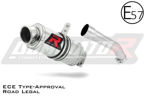 exhaust muffler DOMINATOR homologated road legal GP1 fits to Kawasaki ZX10R 2004  2005 3
