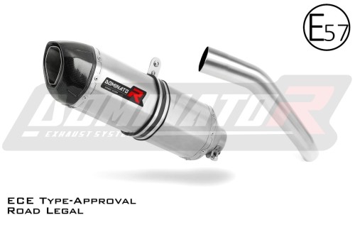 scarico silenziatore DOMINATOR omologato HP1 adatto alla moto Kawasaki Z750 2007 - 2012 3