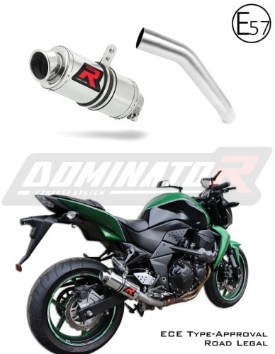 scarico silenziatore DOMINATOR omologato GP1 adatto alla moto Kawasaki Z750 2007 - 2012 5