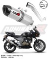 exhaust muffler DOMINATOR homologated road legal HP1 fits to Kawasaki Z750 2004  2006 6
