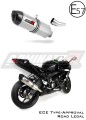 exhaust muffler DOMINATOR homologated road legal HP1 fits to Kawasaki ZX6R 636 2009  2020 5