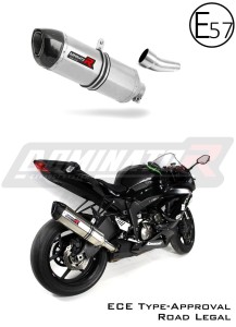 Kawasaki ZX6R 636 2009 - 2020 EU Omologato approvato Terminale di Scarico Silenziatore HP1
