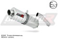 scarico silenziatore DOMINATOR omologato ovale adatto alla moto Yamaha FZS FAZER 600 1998 - 2003 3