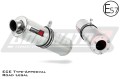 scarico silenziatore DOMINATOR omologato rotondo adatto alla moto Yamaha YZF 1000 R Thunderace 1996 - 2003 3