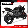 complete exhaust system with muffler DOMINATOR titanium Full System HP6 fits to YZF R1 1000 RN32 2015  2016 3