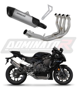 YZF R1 1000 RN32 2015 - 2016 Titanio Sistema di scarico Silenziatore HP6 + dB killer 