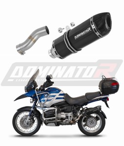 BMW R850R 2004 - 2007 Exhaust Silencer Muffler HP1 BLACK + dB killer medium