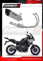 complete exhaust system with muffler DOMINATOR Full System titanium HP6 fits to Yamaha Tracer 7 / GT 2020  2024 2