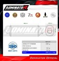 BMW R1200GS 2013 - 2018 EXHAUST Muffler Auspuff Sportauspuff Silencer Echappement Silencieux Scarico Scarichi Escape Wydech Tłumik P7 Titanium Tytan Dominator Exhaust System EU Approved Homologacja 5