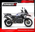 BMW R1250GS 2018 - 2020 EXHAUST Muffler Auspuff Sportauspuff Silencer Echappement Silencieux Scarico Scarichi Escape Wydech Tłumik P7 BLACK Dominator Exhaust System EU Approved Homologacja 3