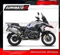 BMW R1250GS ADVENTURE 2018 - 2020 EXHAUST Muffler Auspuff Sportauspuff Silencer Echappement Silencieux Scarico Scarichi Escape Wydech Tłumik P7 Titanium Tytan Dominator Exhaust System EU Approved Homologacja 4