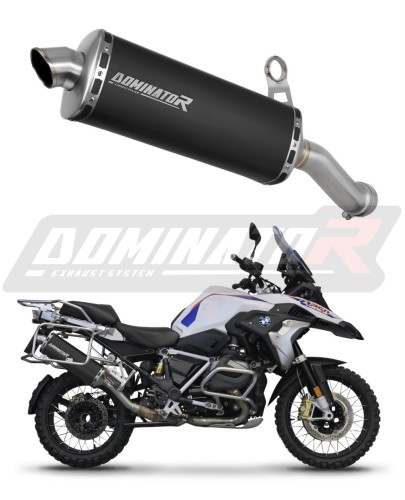 scarico silenziatore DOMINATOR nero P7 adatto alla moto BMW R1200GS 2013 - 2018 7
