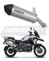 scarico silenziatore DOMINATOR omologato titanio HP7 adatto alla moto BMW R1200GS Adventure 2013 - 2018