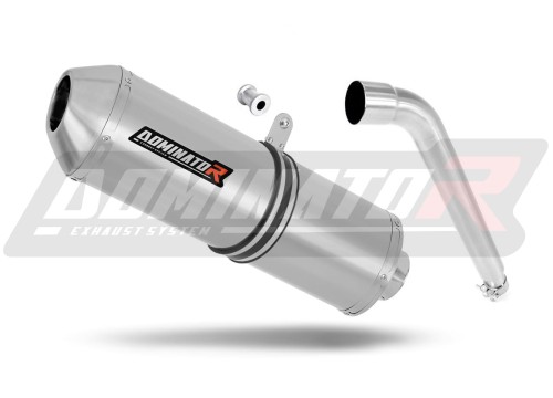 scarico silenziatore DOMINATOR OVR adatto alla moto HONDA XL 125 V VARADERO 2007 - 2012