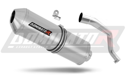 DOMINATOR Terminale Di Scarico Marmitta HP1 Per ZX6R 1998-2002 – Acciaio Inox Con Fondello In Carbonio - 2