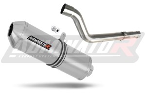 SUZUKI DRZ 400 SM S Terminale di Scarico Marmitta Silenziatore OVR + dB killer
