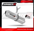scarico silenziatore DOMINATOR OVR adatto alla moto Piaggio MP3 500 2008 - 2022 2