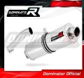 scarico silenziatore DOMINATOR ovale adatto alla moto BMW F650GS 2000 - 2003