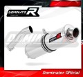 scarico silenziatore DOMINATOR rotondo adatto alla moto BMW F650GS 2000 - 2003