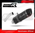 scarico silenziatore DOMINATOR HP1 nero adatto alla moto BMW F650GS 2000 - 2003