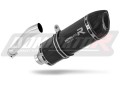 scarico silenziatore DOMINATOR HP1 nero adatto alla moto BMW F650GS 2000 - 2003 2