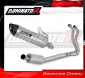 impianto di scarico completo con silenziatore DOMINATOR Full System HP8 adatto alla moto Kawasaki Z400 2018 - 2023
