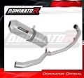 impianto di scarico completo con silenziatore DOMINATOR Full System OVR adatto alla moto KTM 390 Adventure 2020 - 2024 2