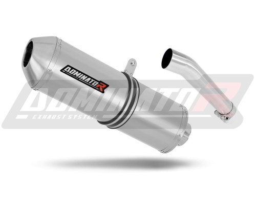 exhaust muffler DOMINATOR homologated road legal OVR fits to Yamaha FZS FAZER 600 1998  2003