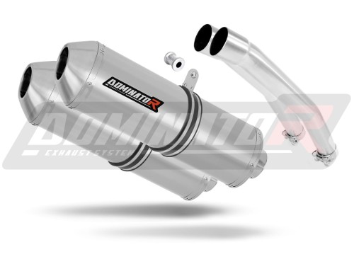 scarico silenziatore DOMINATOR OVR adatto alla moto Suzuki GSXR 1300 Hayabusa 2008 - 2019