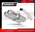 scarico silenziatore DOMINATOR OVR adatto alla moto Suzuki GSXR 1300 Hayabusa 2008 - 2019 2