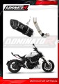 scarico silenziatore DOMINATOR HP5 nero adatto alla moto Ducati XDiavel S 2016 - 2021