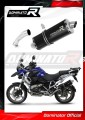 scarico silenziatore DOMINATOR omologato P7 nero adatto alla moto BMW R1200GS 2004 - 2009 2