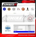 exhaust muffler DOMINATOR OV fits to Suzuki DR 650 R / RU / S 1990  1995 6